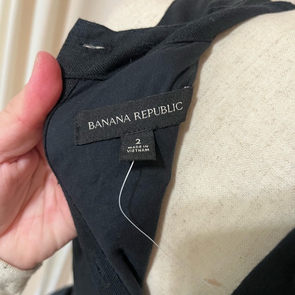 Banana Republic Lina 100% Linen Cutout Midi Dress - Picture 7 of 8